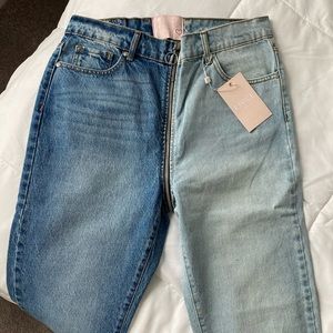 Two-Tone Denim Revice Jeans